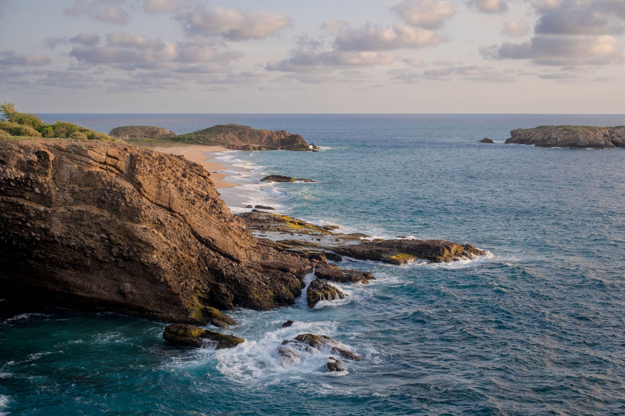 Careyes coastline cliffs